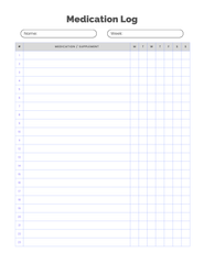 Medication Log