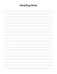 Meeting Note
