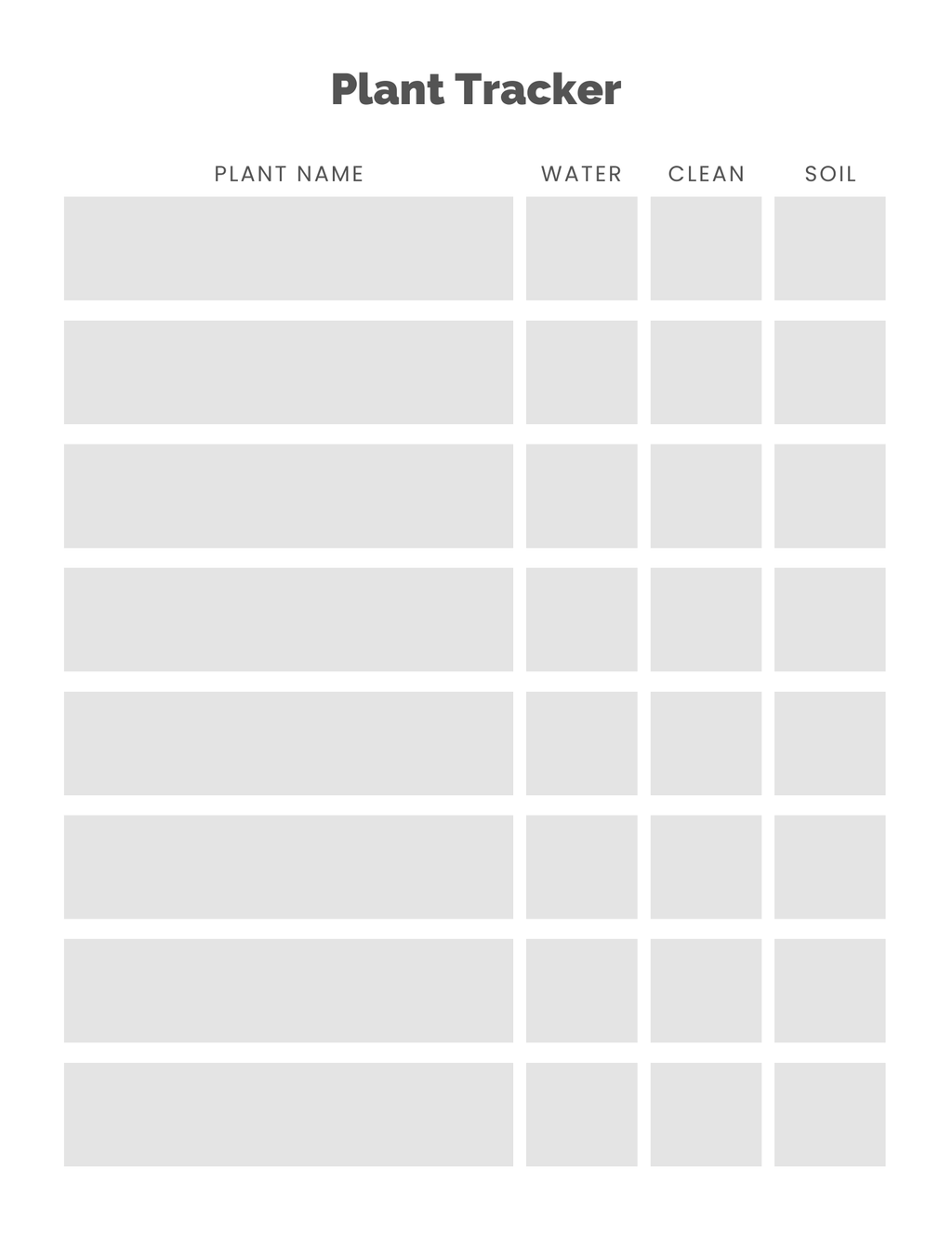 Ultimate Plant Tracker