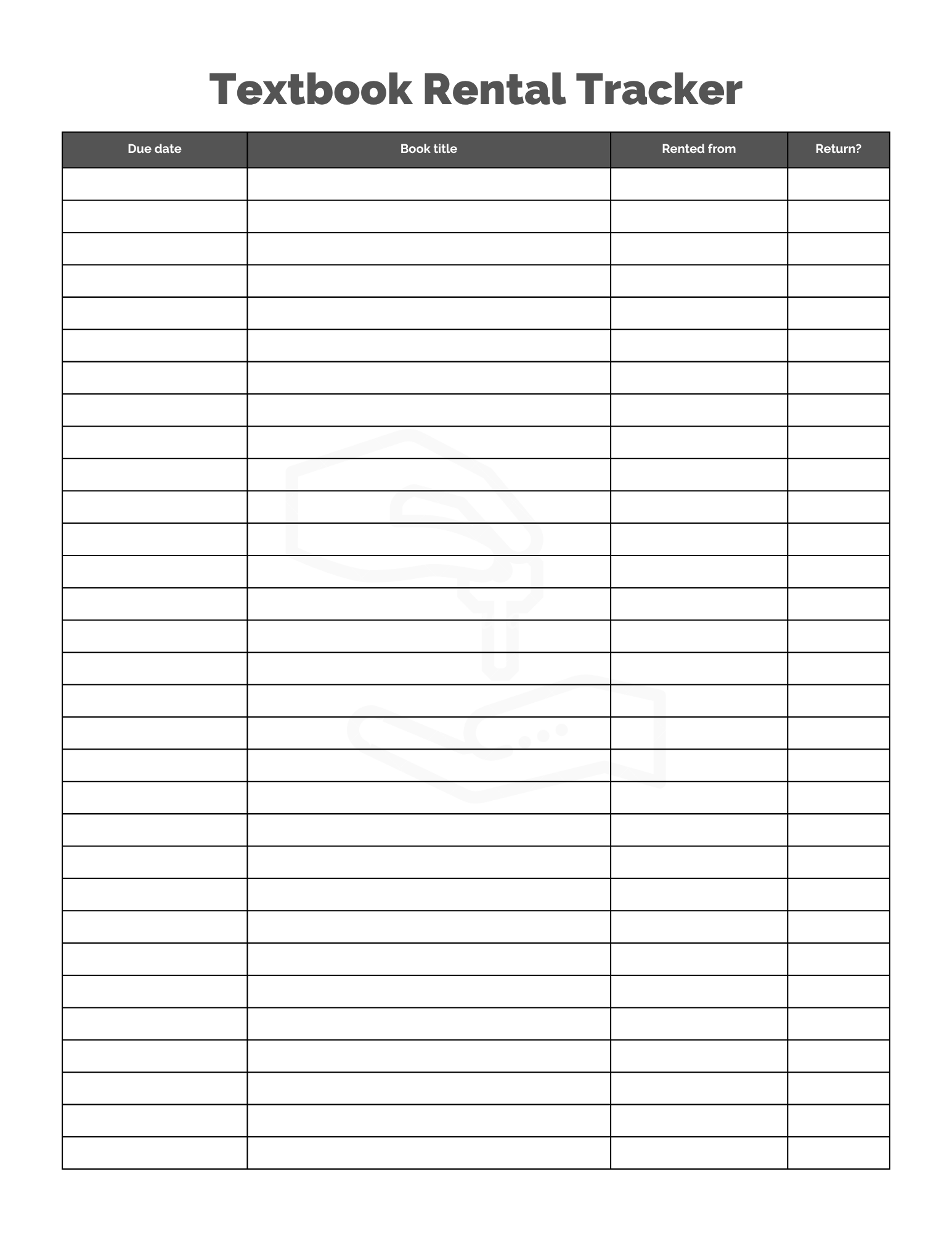 Textbook Renal Tracker