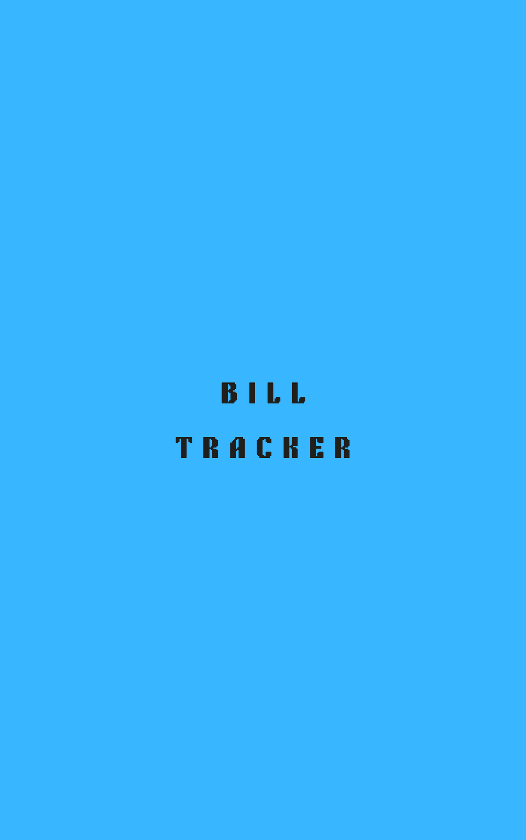 Bill Tracker