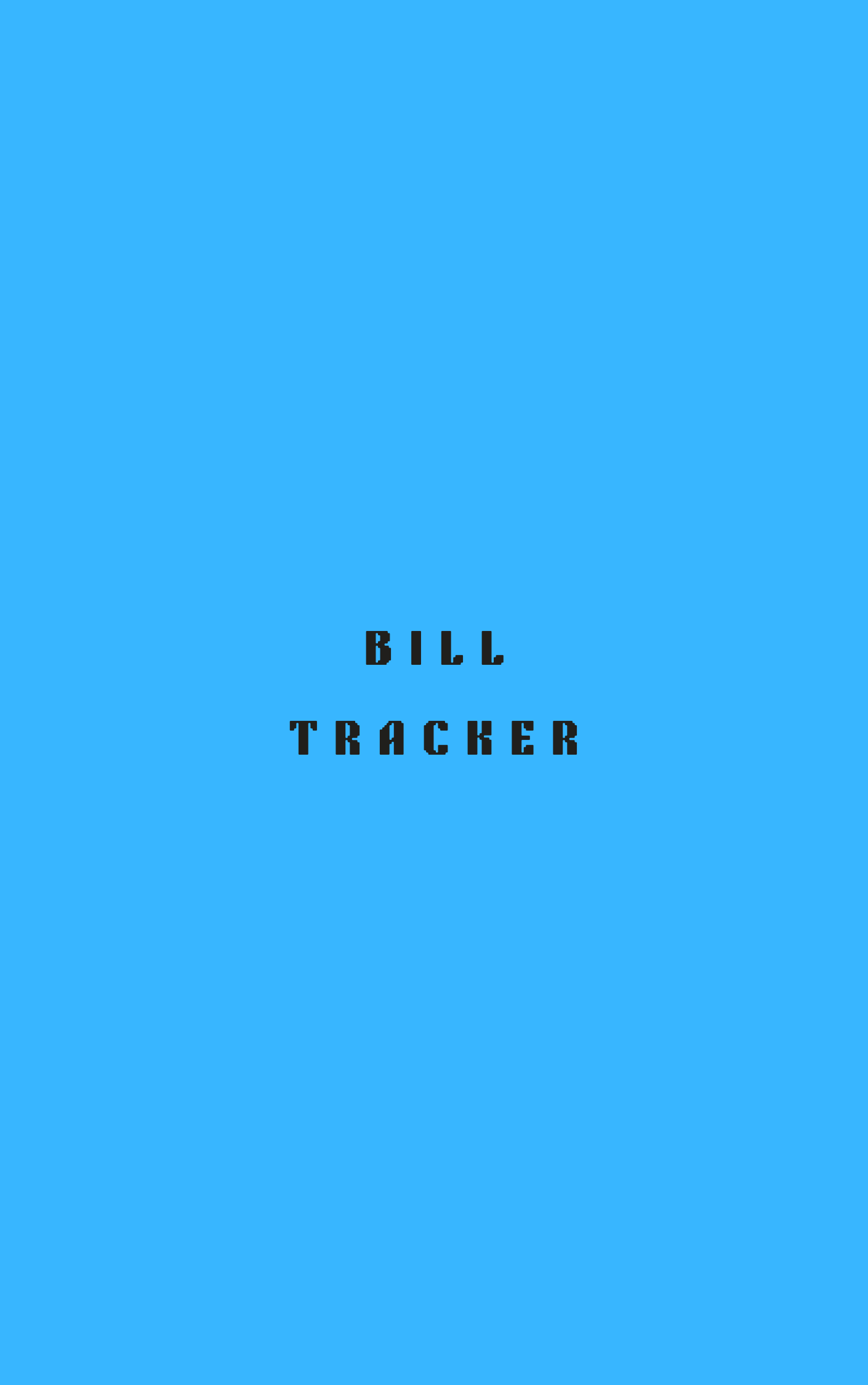 Bill Tracker