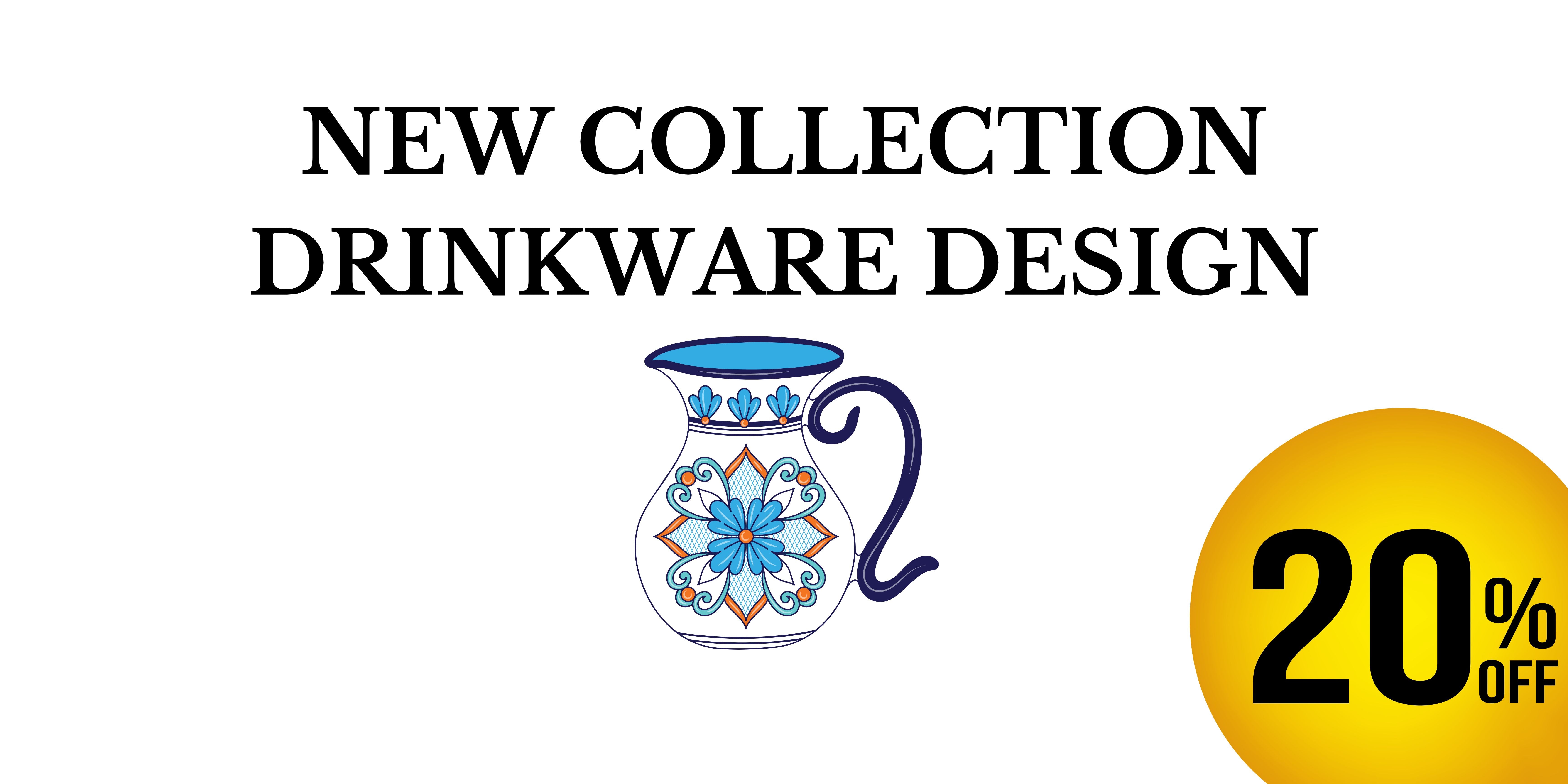 New Collection Elegant Drinkware Designs