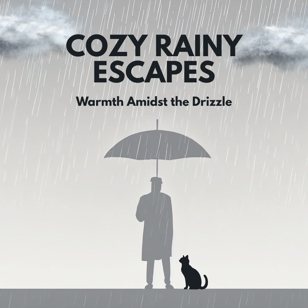 Cozy Rainy Escape Embracing Comfort in Every Drop