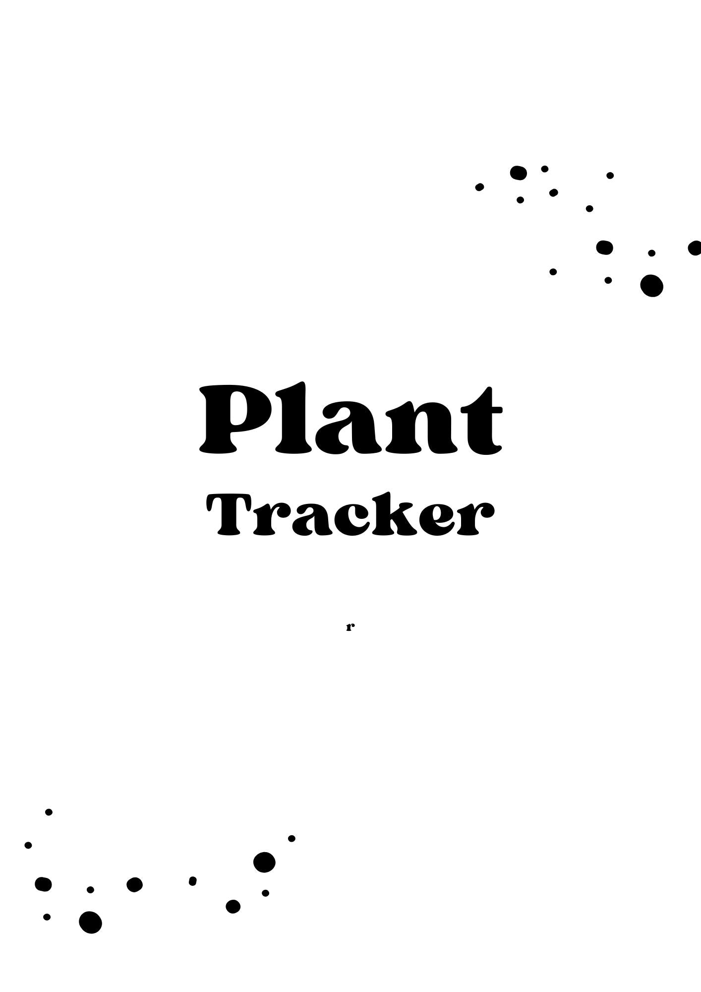 Ultimate Plant Tracker