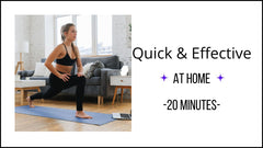 Quick & Effective At Home 20 minutes Workout
