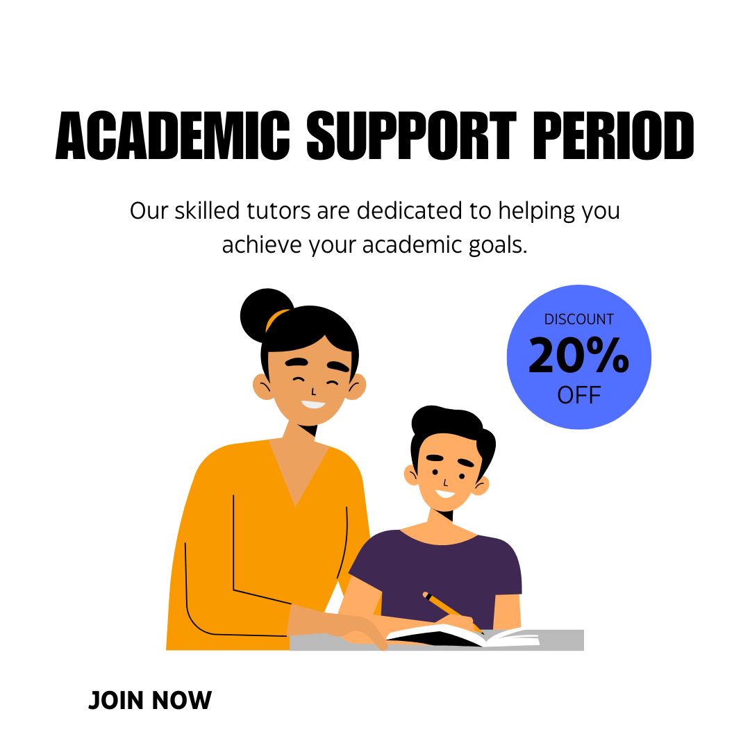 Academic Support Period Expert Tutoring to Achieve Your Goals