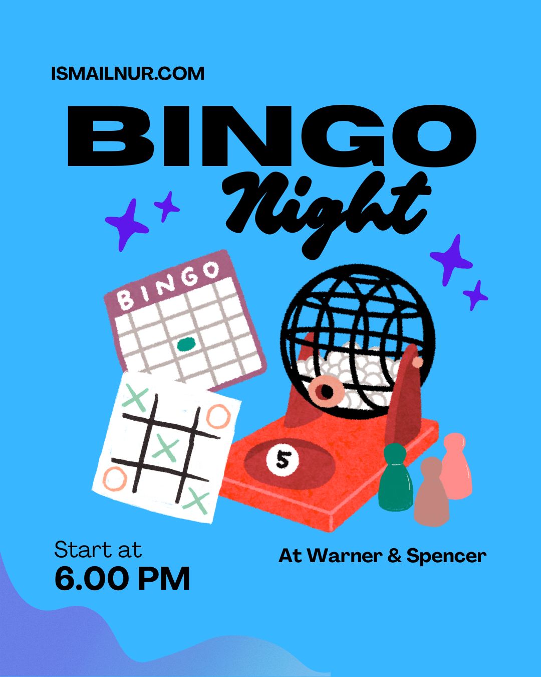 Ismail Nur's Bingo Night Extravaganza