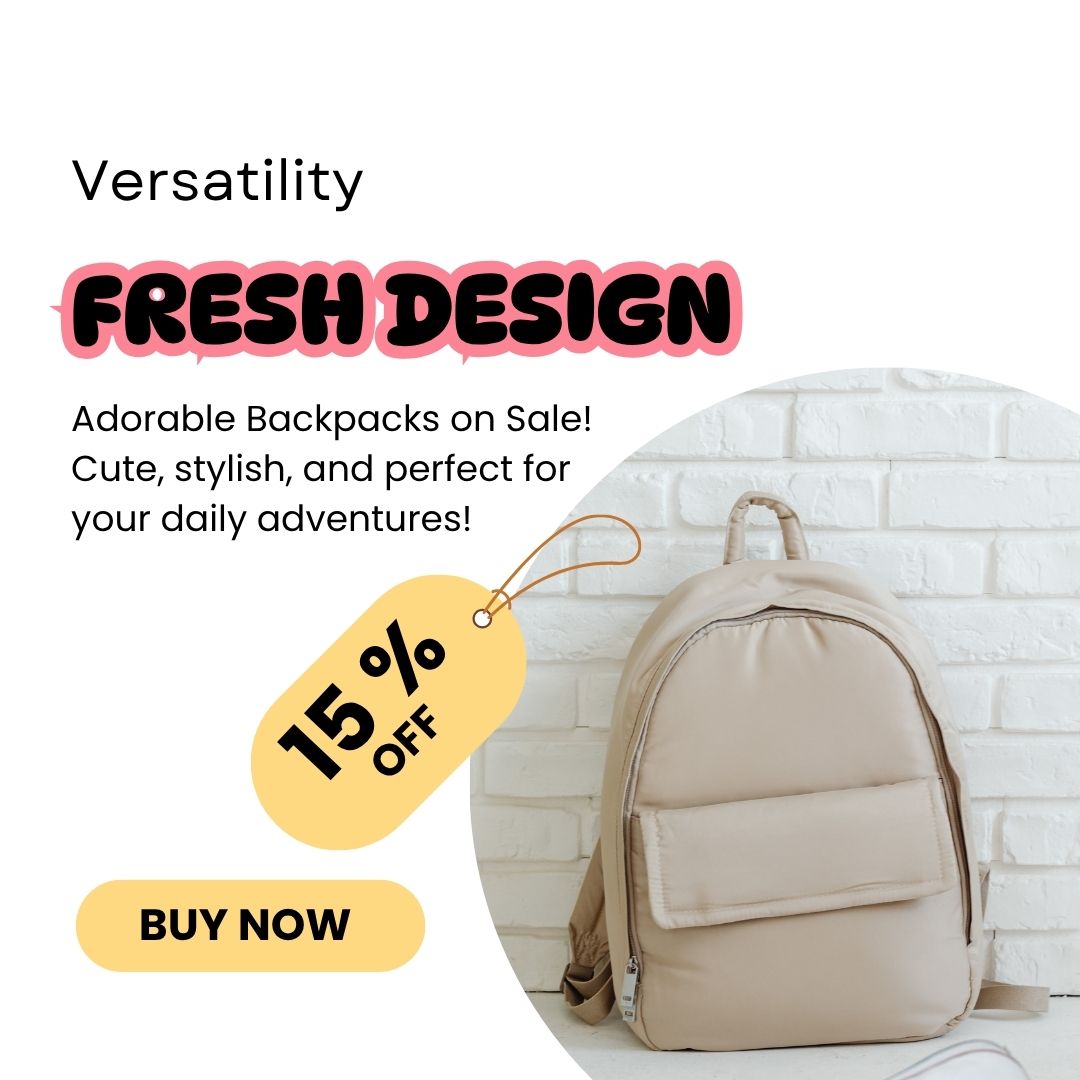 Trendy Backpacks on Sale