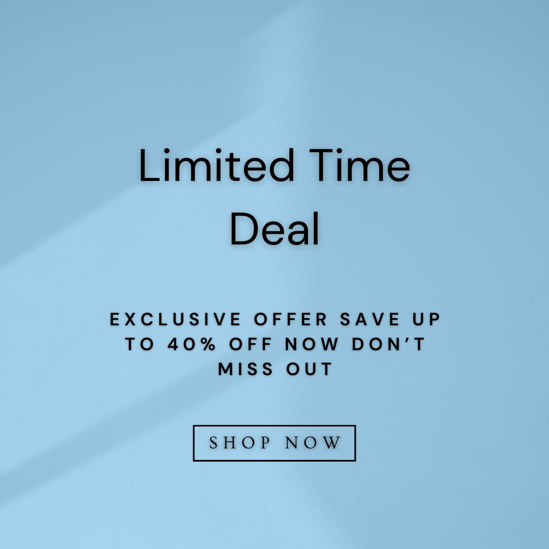 Limited Time Deal Save Up to 40%