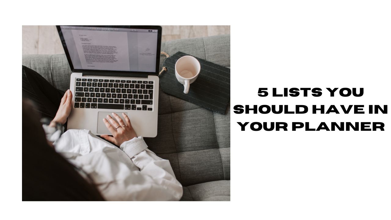 Essential Planner List You Need