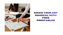 Magical Art with Free Printables