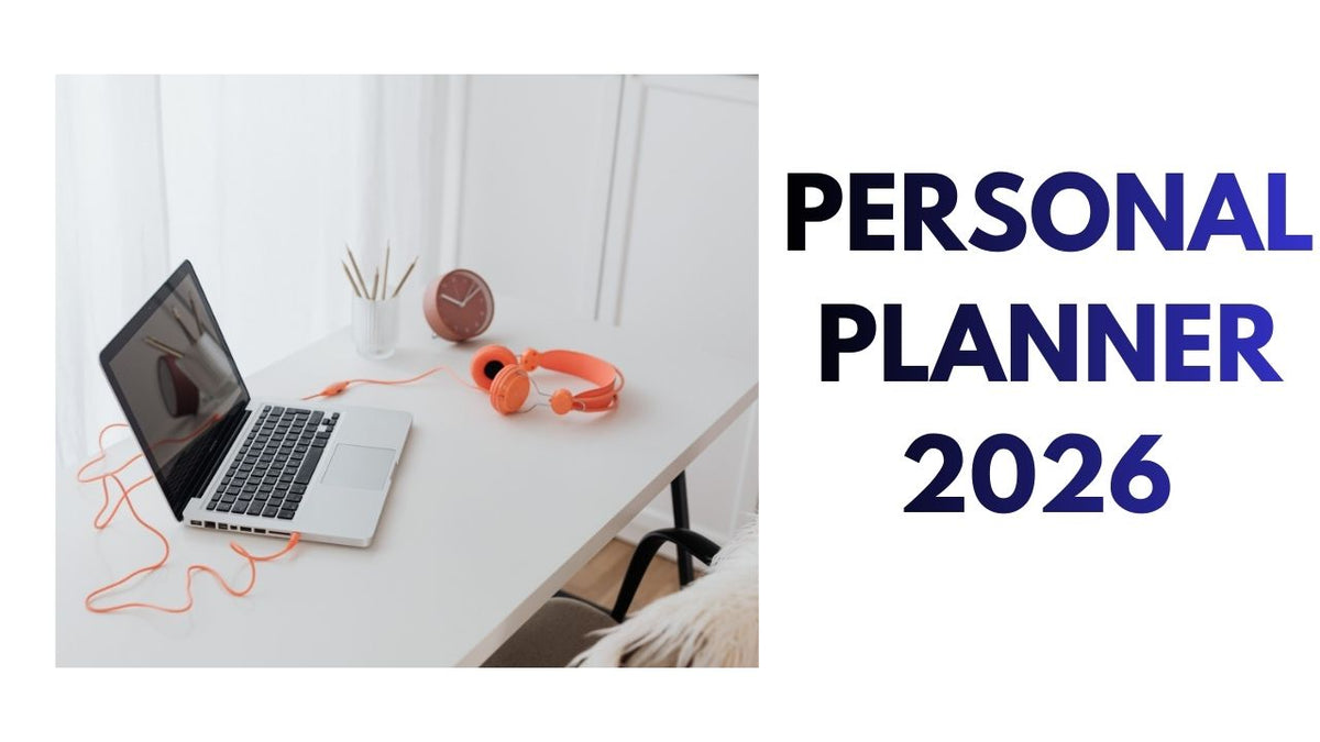Ultimate Personal Planner 2026 Organize Your Life Effortlessly