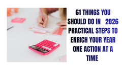 61 Action Steps to Transform Your 2026