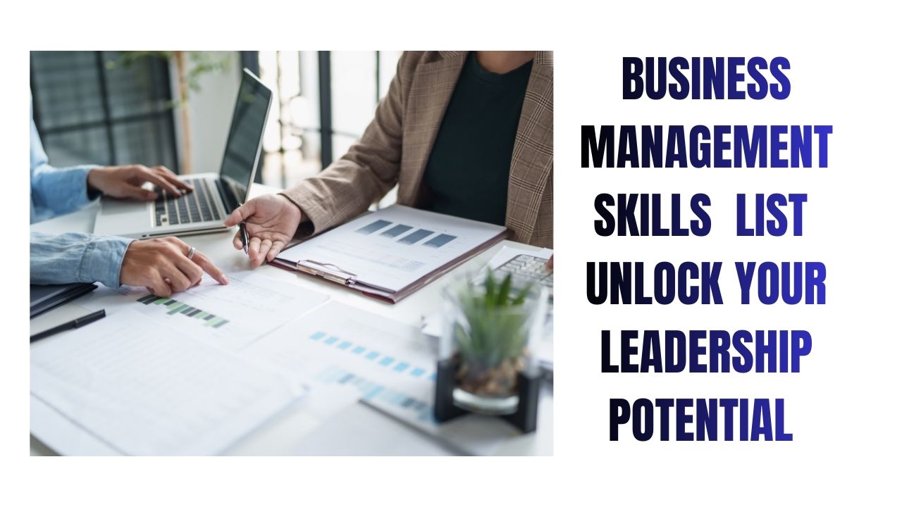 Business Management Skills List