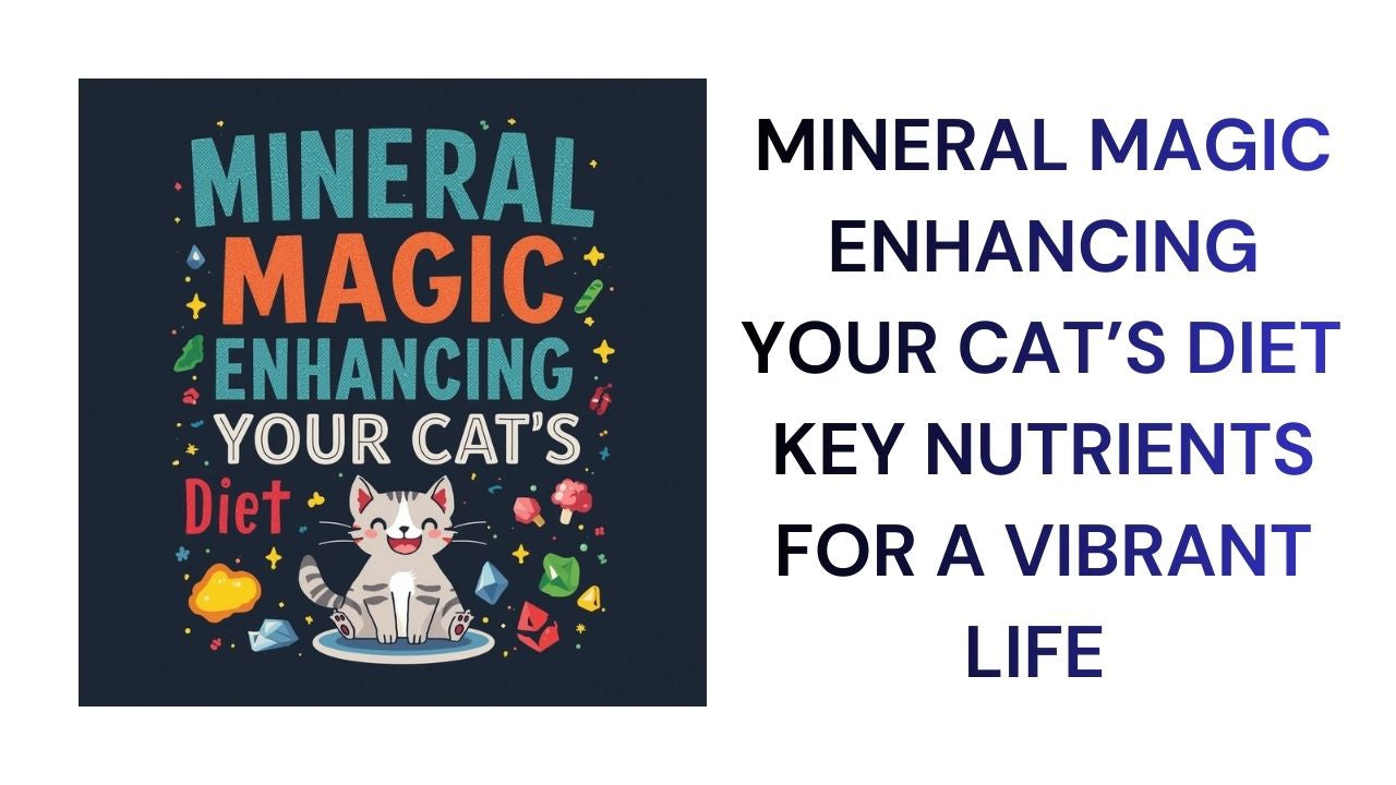 Mineral Magic Enhancing YourCat's Diet