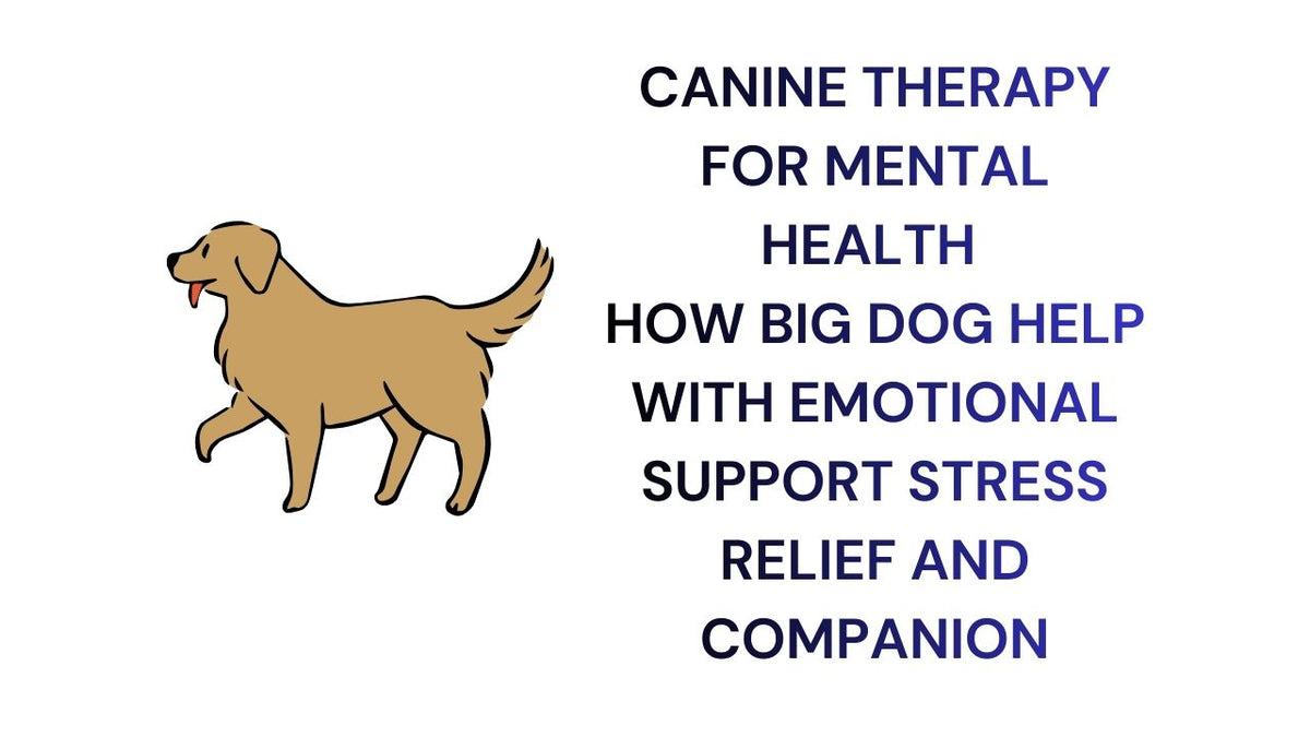 Canine Therapy for Mental Wellness Enhancing Emotional Support & Stress Relief