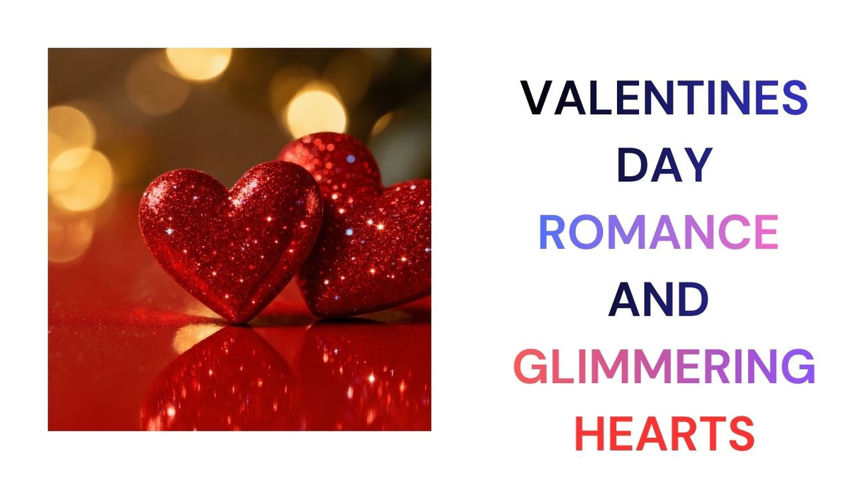Valentine's Day Romance and Glimmering Hearts
