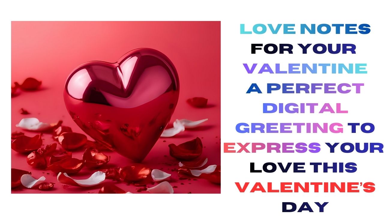 Love Notes to Your Valentine