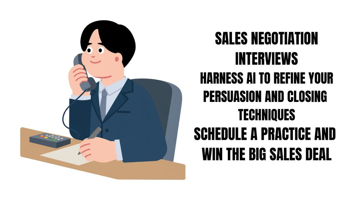 Sales Negotiation Interviews