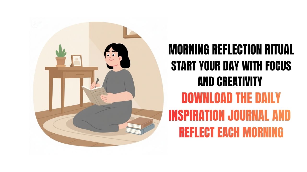 Daily Morning Reflection Ritual