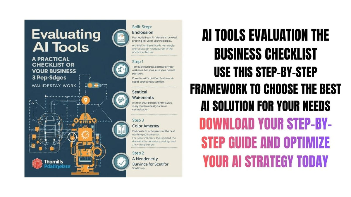 AI Tools Evaluation Your Essential Business Checklist for Smart Decisions