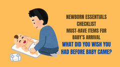 Newborn Essentials Checklist Must Have Items for Baby's Arrival