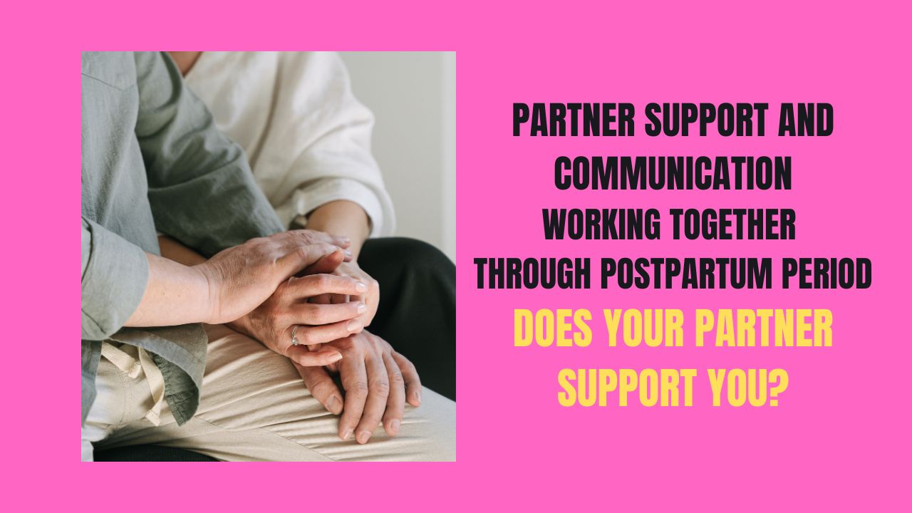 Partner Support and Communication Working Together Through and Postpartum Period