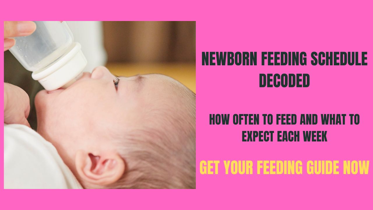 Newborn Feeding Schedule Guide - Know Exactly When and How Much to Feed Your Baby