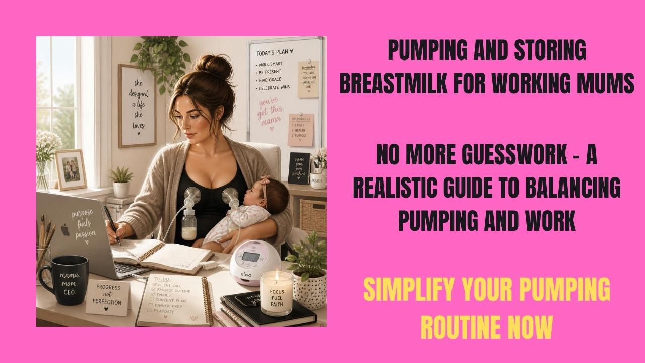 Pumping and Storing Breastmilk Guide for Working Mums