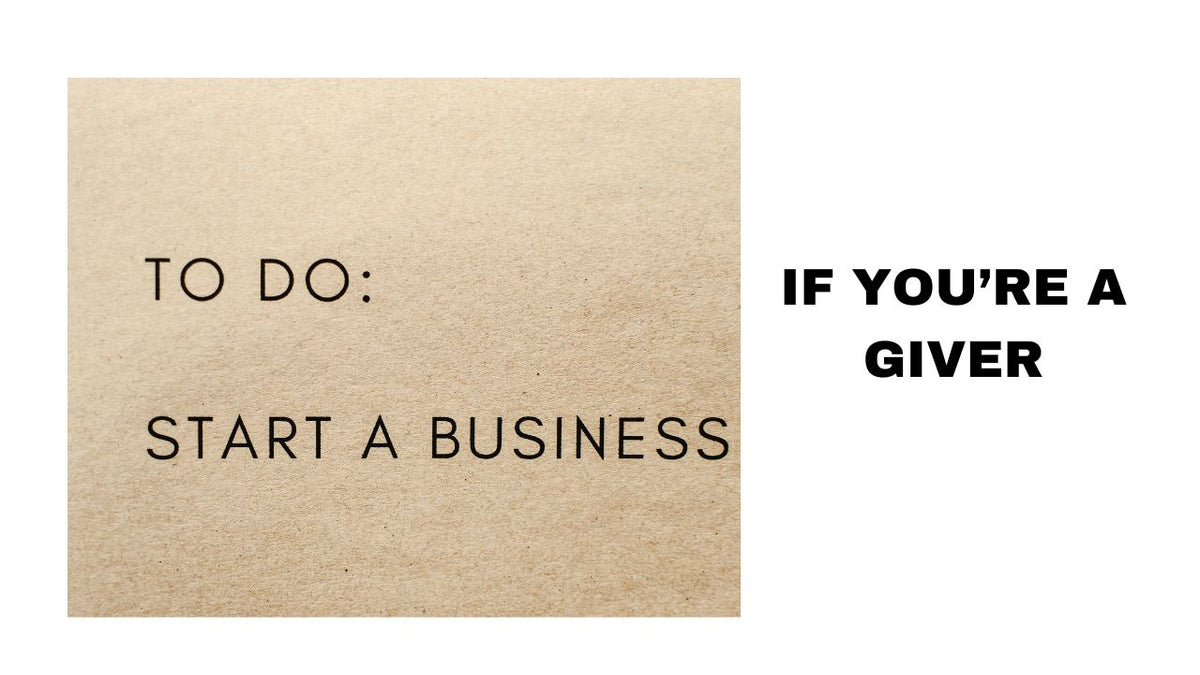 If You Are a Giver