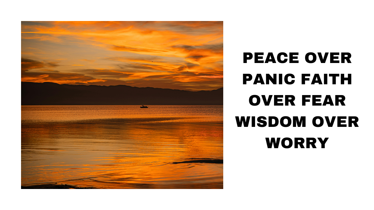 Embrace Serenity Finding Calm Amidst Life's Chaos