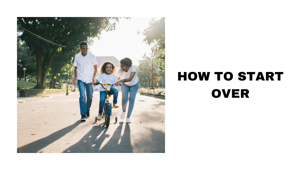 Hold Start Over A Mother's Support in Helping Her Child Learn to Ride