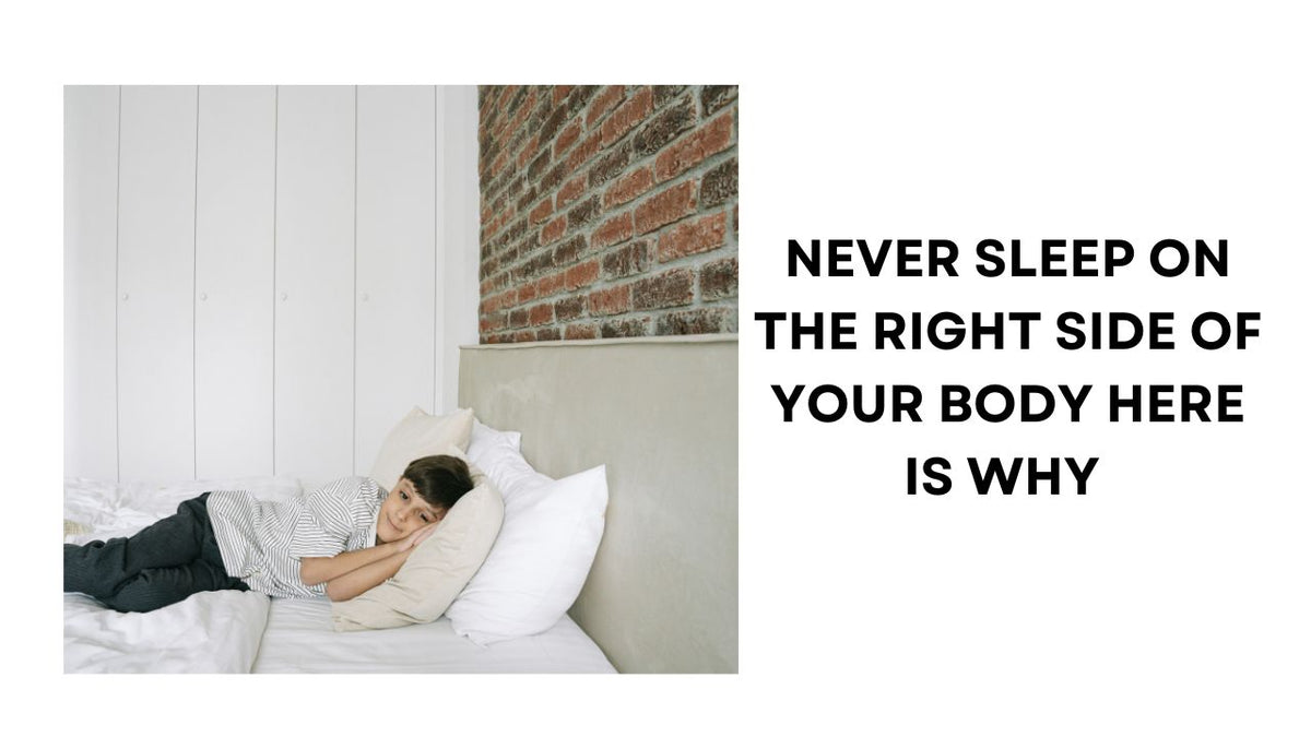 Why You Should Avoid Sleeping on Your Right Side Health Insights
