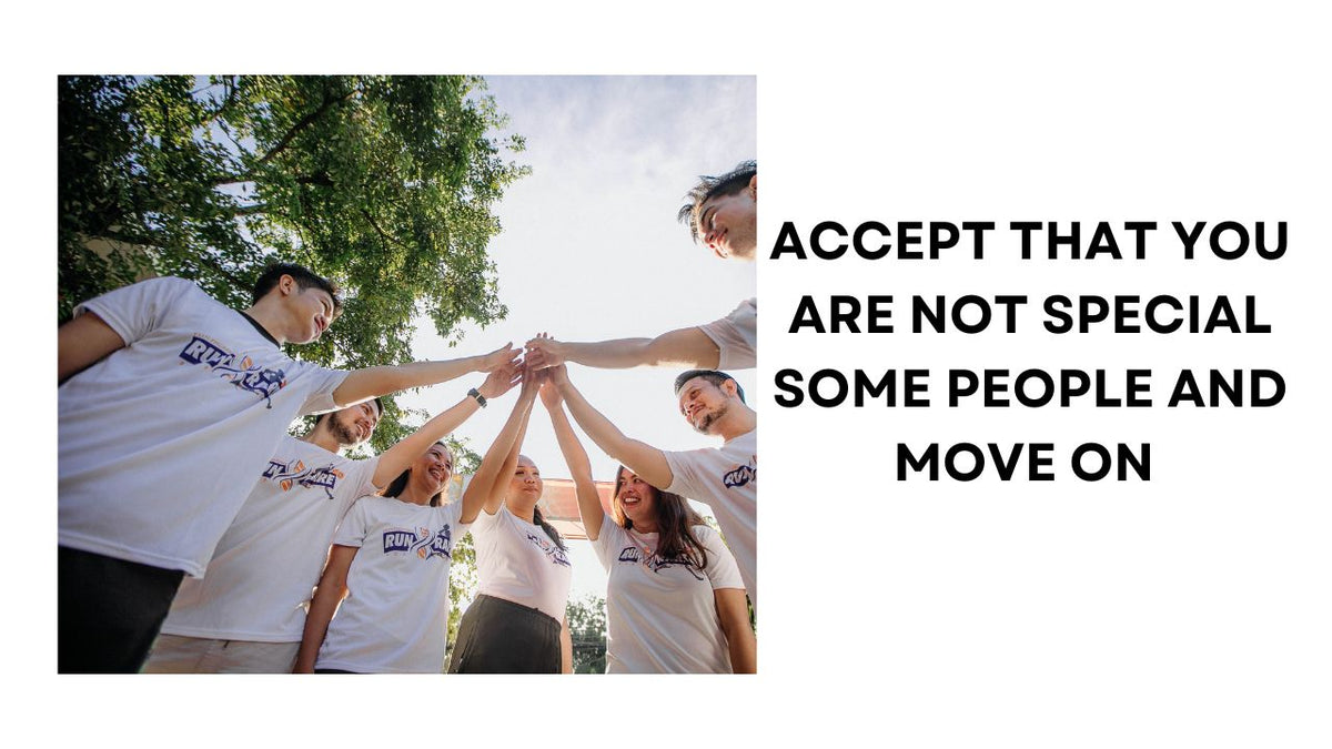 Accept That You Are Not Special Embrace Growth and Move On