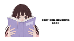 Cozy Girl Coloring Book