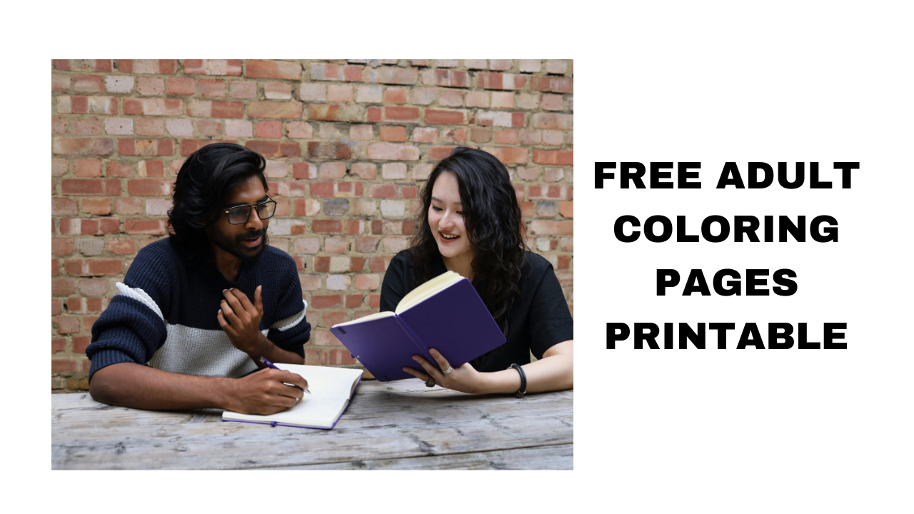 Free Adult Coloring Pages Printable