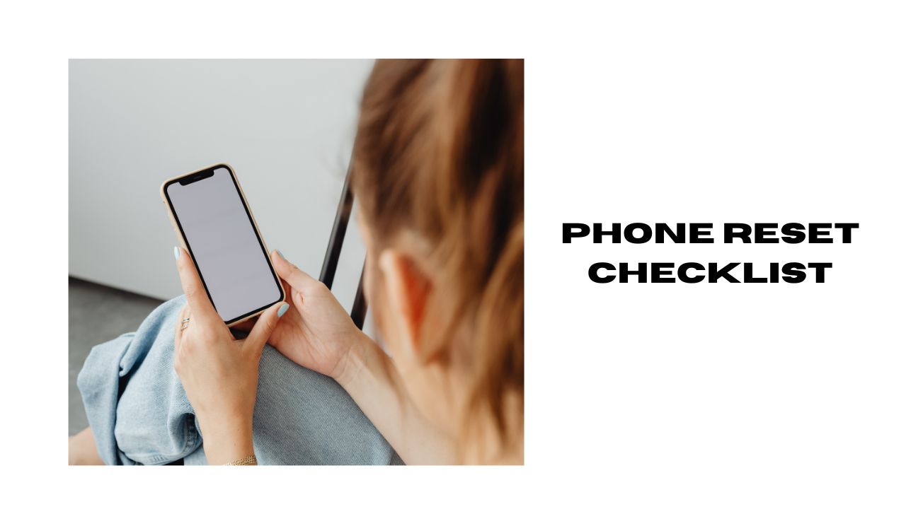 Essential Phone Repair Checklist