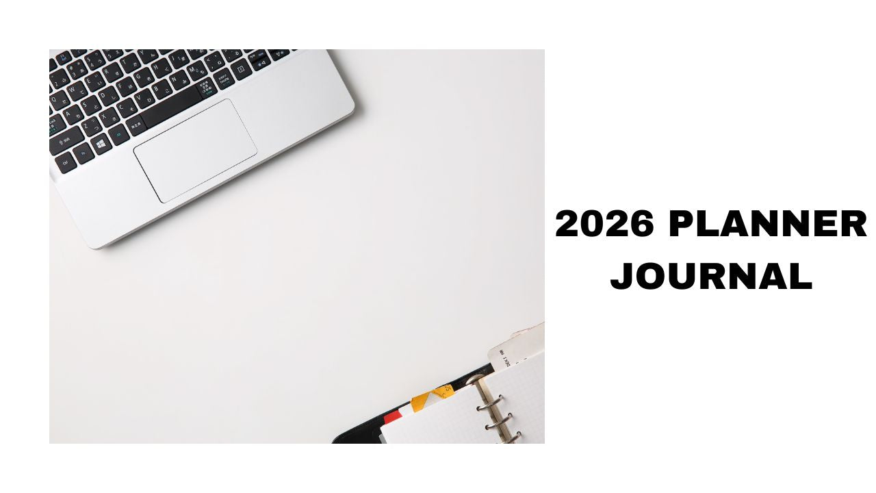 2026 Planner Journal Organize Your Year with Purpose