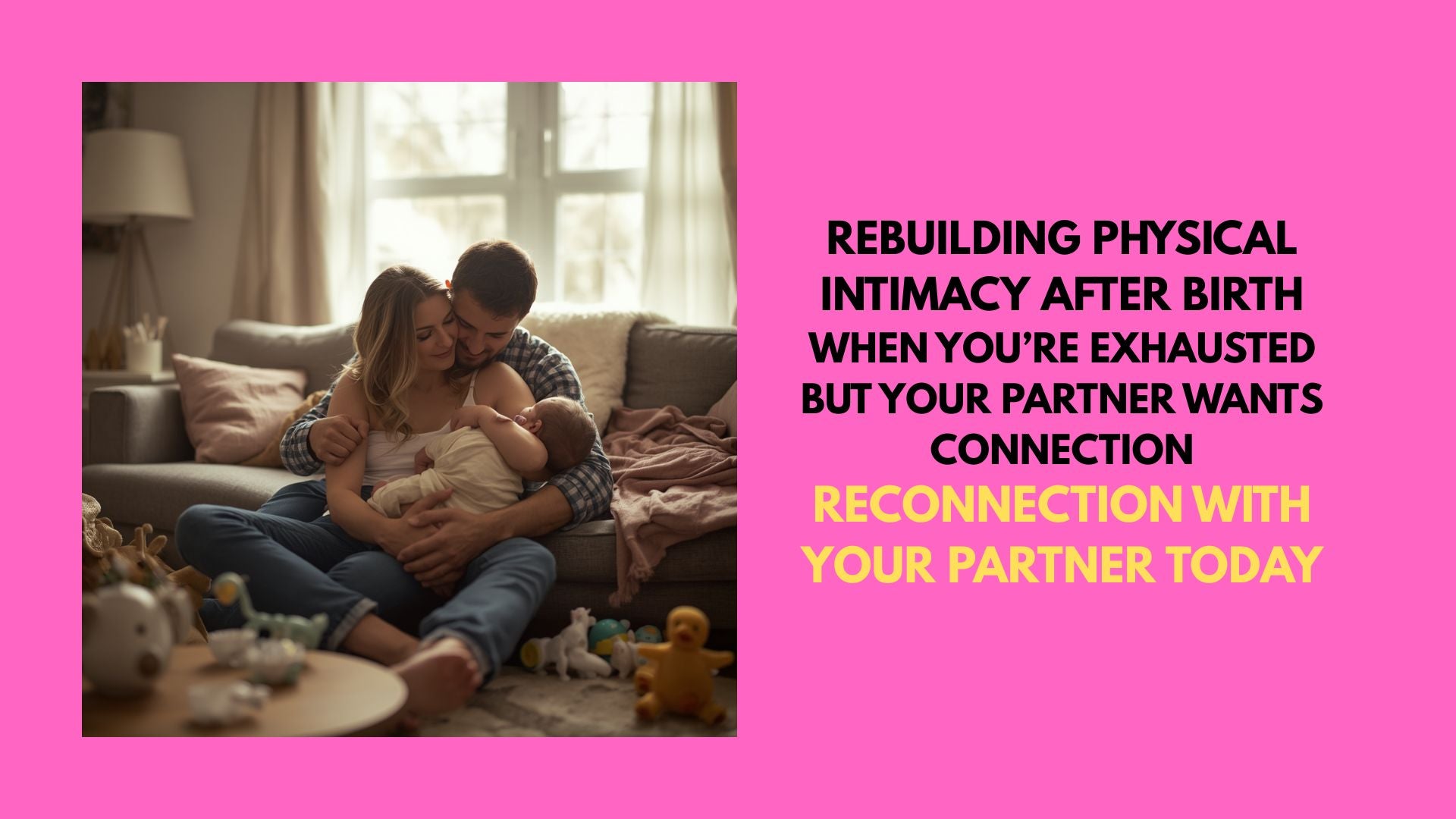 Rebuilding Physical Intimacy After Birth - When You're Exhausted But Your Partner Wants Connection
