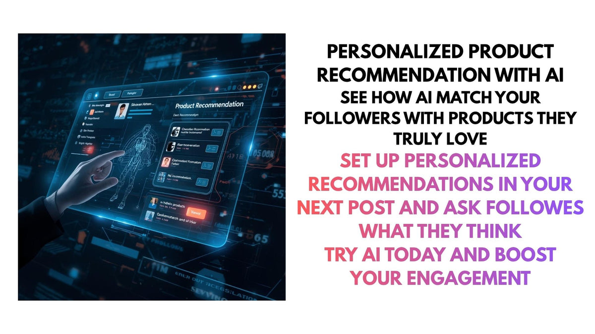 AI-Powered Personlized Product Recommendations